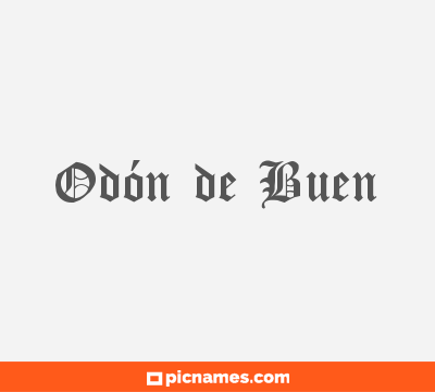 Odón de Buen